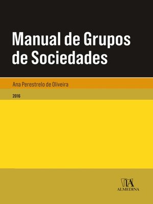 cover image of Manual de Grupos de Sociedades